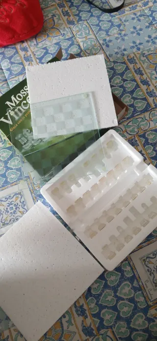 Scacchiera in vetro Mossa Vincente!