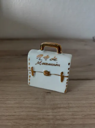 Maleta porcelana Recuerdo de Mazarrón