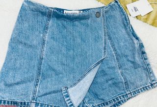 Falda pantalón Stradivarius Color Tejano talla 38