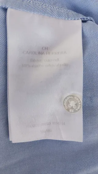Camisa Carolina Herrera Azul