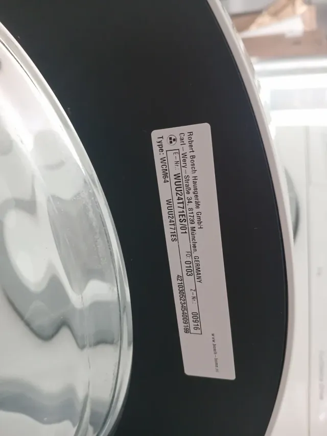 Lavadora Bosch Serie 6 9kg