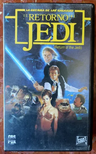 EL RETORNO DEL JEDI - VHS