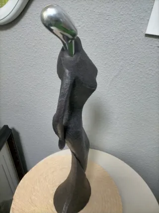 Figura vintage mujer elegante