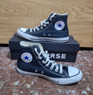 Zapatillas Converse All Star altas negras T.39.5