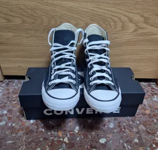 Zapatillas Converse All Star altas negras T.39.5