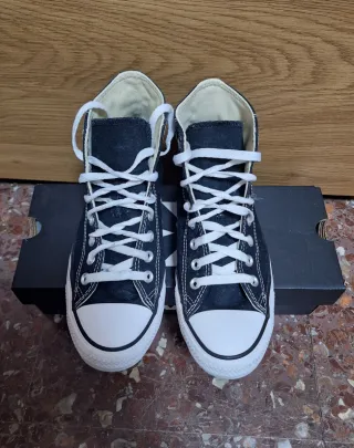 Zapatillas Converse All Star altas negras T.39.5