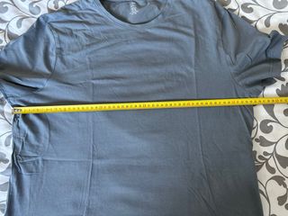 Camiseta H&M azul manga corta