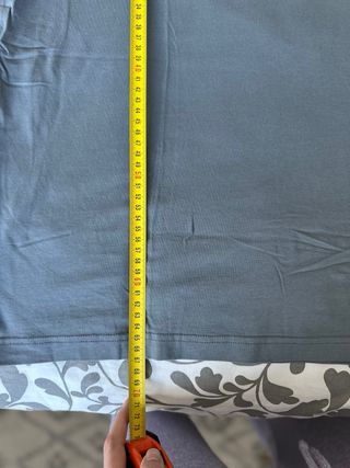 Camiseta H&M azul manga corta