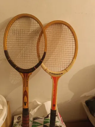 Raquetas de tenis vintage