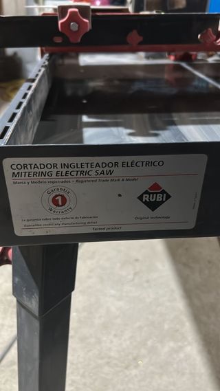 Cortador Eléctrico Rubi