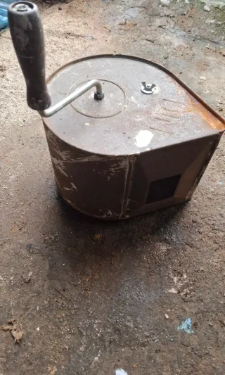 Máquina antigua para gotelé