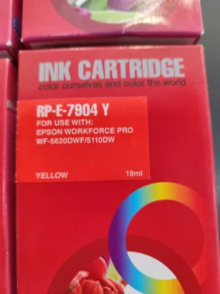 Pack 4 Cartuchos Tinta Epson RP-E-7901/2/3/4