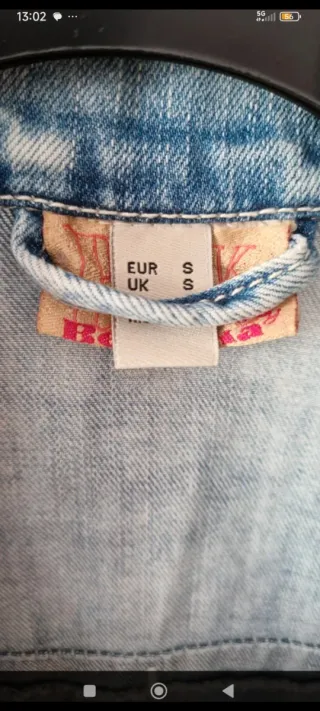 Chaqueta vaquera Bershka Talla S