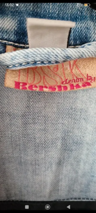 Chaqueta vaquera Bershka Talla S