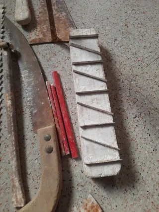 Lote herramientas escayolistas