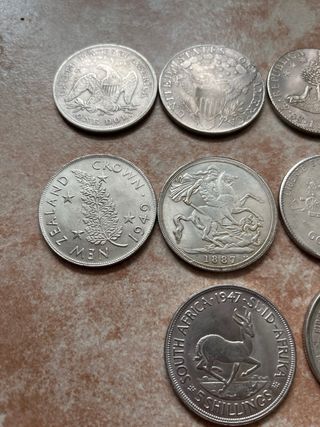 Lotto 13 monete antiche di varie nazioni