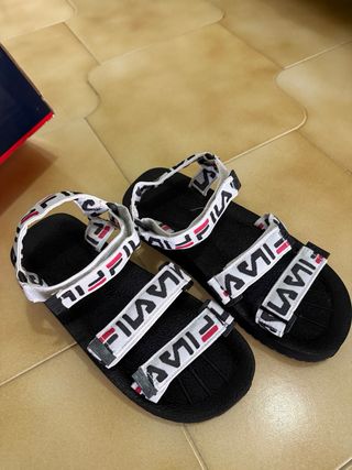 Sandali Fila Donna Neri e Bianchi