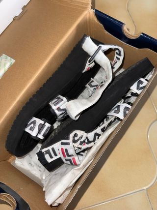 Sandali Fila Donna Neri e Bianchi