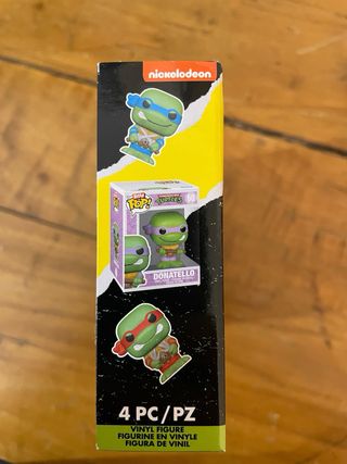 Funko Bitty Pop! TMNT - 4 pezzi + scaffale