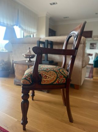 Sillas de comedor de madera (6 unidades)