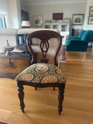 Sillas de comedor de madera (6 unidades)