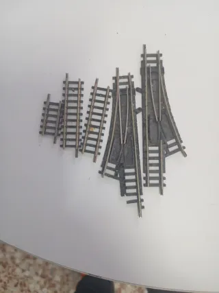 Cambio de nivel y vías tren Ibertren