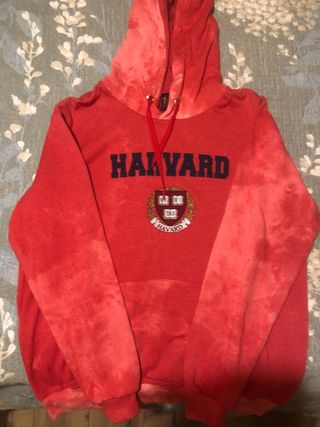 Sudadera Harvard Niño Talla 10/12 Roja