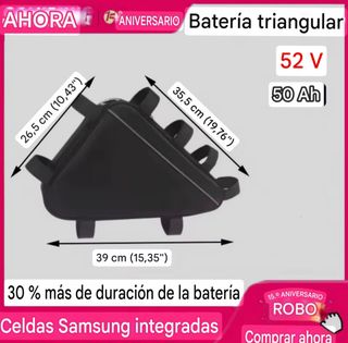 Batería Saikeung triangular iones sin estrenar