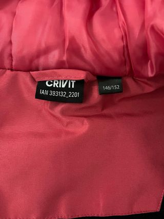 Chaqueta y pantalón ski Talla 146/152 (10-12 años)