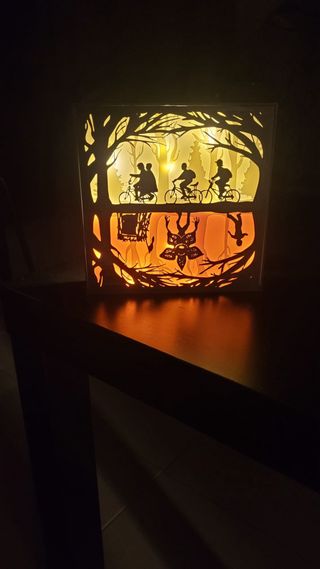 Caixa de Luz Stranger Things c/ LEDs