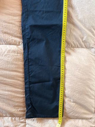 Pantalón Chino Massimo Dutti Talla 40 Azul marino