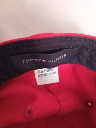 Berretto Tommy Hilfiger Rosso da Uomo