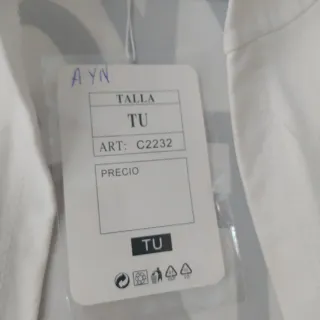 Chaqueta larga estampada letras y dibujo