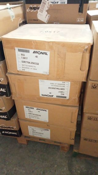 4 llantas Ronal r53 7x17 4x108 et40 68.1 bfp