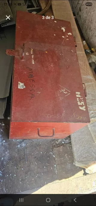 Cajón de hierro resistente