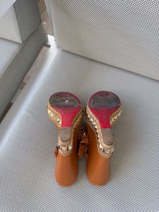Sandalias Cuña Christian Louboutin Talla 36