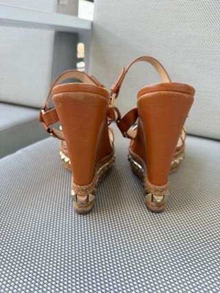 Sandalias Cuña Christian Louboutin Talla 36