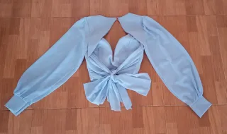 Top gasa manga larga