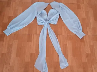 Top gasa manga larga