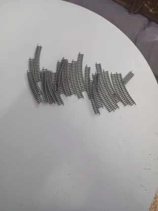 Vías curvas Ibertren