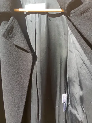 Abrigo Max Mara Negro