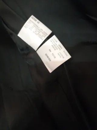 Abrigo Max Mara Negro