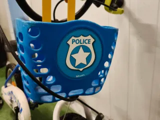 Bicicleta infantil 16 diseño policía