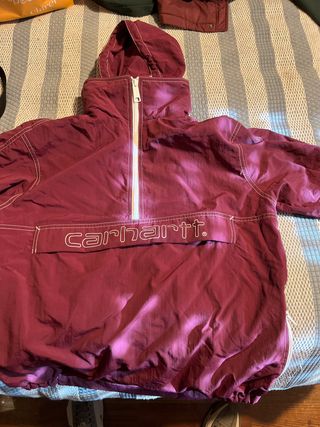 Chamarra Carhartt Roja Hombre