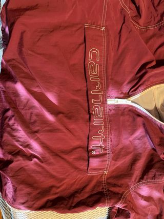 Chamarra Carhartt Roja Hombre