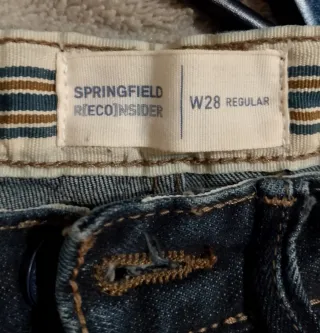 Bermuda vaquera Springfield Talla 38