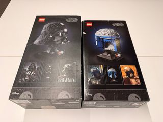 LEGO Star Wars Cascos Darth Vader y Jango Fett