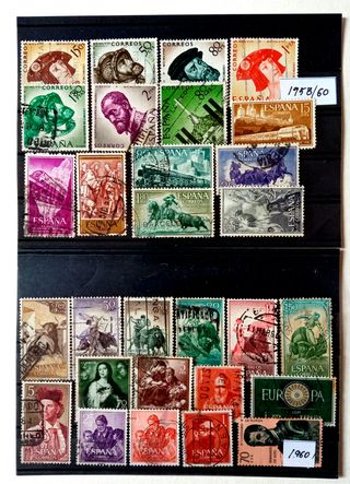 Lote 164 Sellos España 1950-1964 Usados