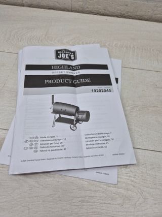 Barbacoa fumador a carbón