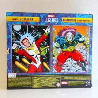 Marvel Legends Starfox y Campeón del Universo